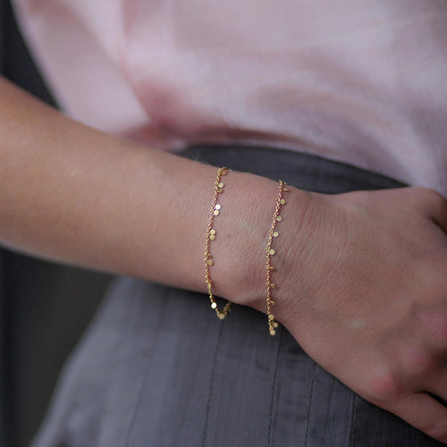 Tiny Double Dots Bracelet Image 2