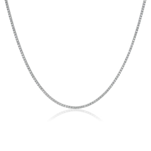 Tribeca Tennis Necklace (5.00tcw - 16.00tcw) Image 2