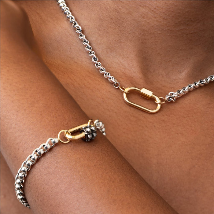 16" Rolling Curb Chain Necklace