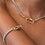 6.5" Rolling Curb Chain Bracelet
