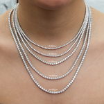 Tribeca Tennis Necklace (5.00tcw - 16.00tcw)