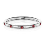 Carlisle Ruby Wedding Band