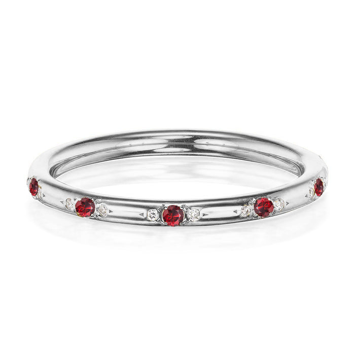 Carlisle Ruby Wedding Band