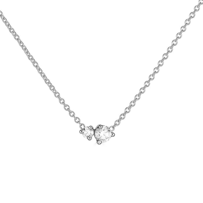 Birthstone & Diamond Necklace