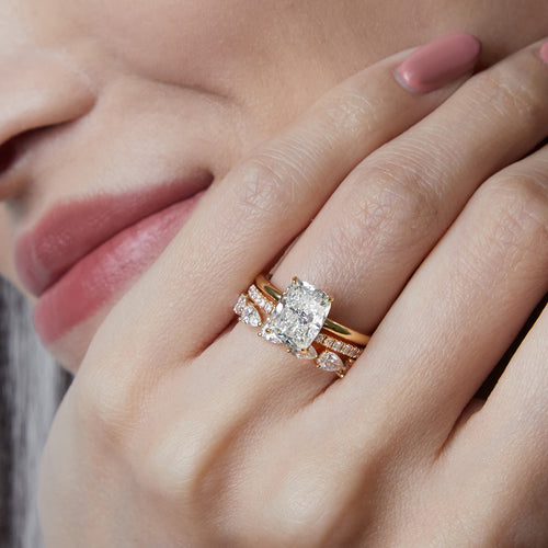 Small Baxter Diamond Full Eternity Wedding Band Image 2