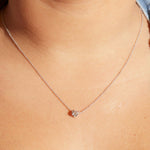 0.50ct - 1.50ct Diamond Solitaire Trinity Pendant Necklace