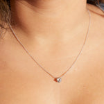 0.50ct - 1.50ct Diamond Solitaire Trinity Pendant Necklace