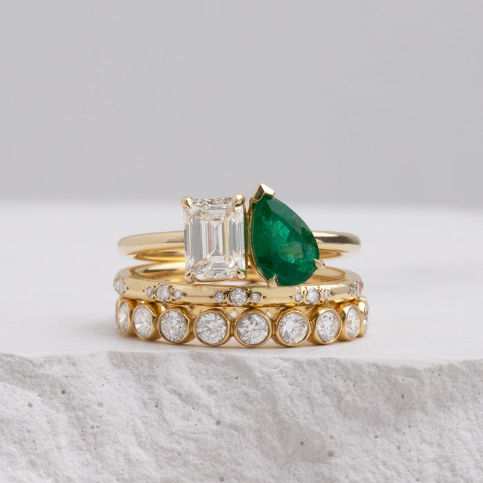 Carlisle Diamond Wedding Band