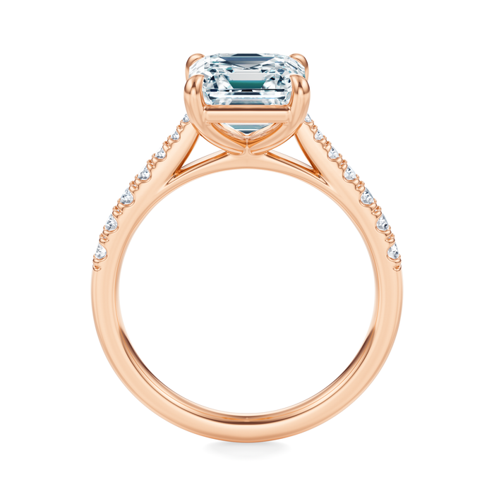 Madison Pavé Engagement Ring Setting