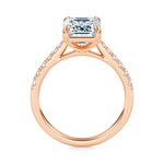 Madison Pavé Engagement Ring Setting