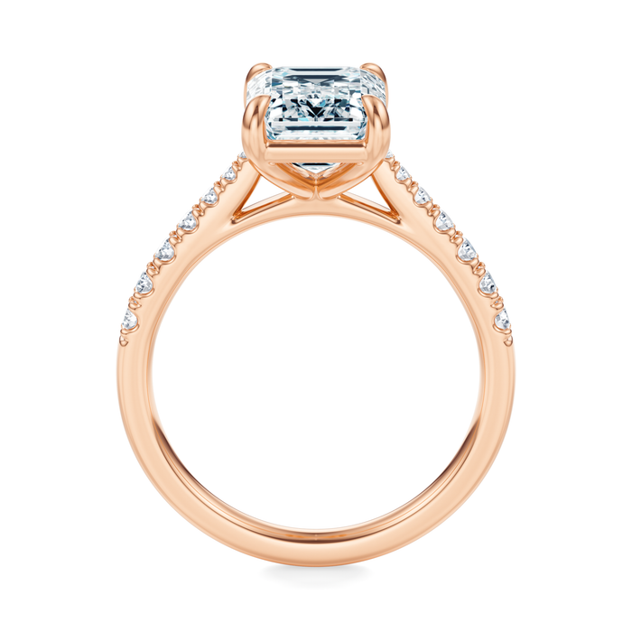 Madison Pavé Engagement Ring Setting