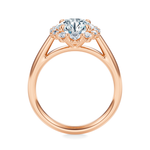 Perry Halo Engagement Ring Setting