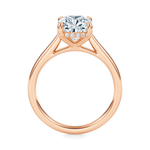 Madison Hidden Halo Engagement Ring Setting
