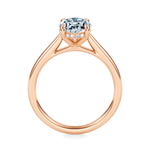 Madison Hidden Halo Engagement Ring Setting