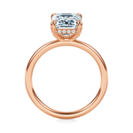 Baxter Hidden Halo Engagement Ring Setting