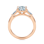 Vesey 3-Stone Engagement Ring Setting