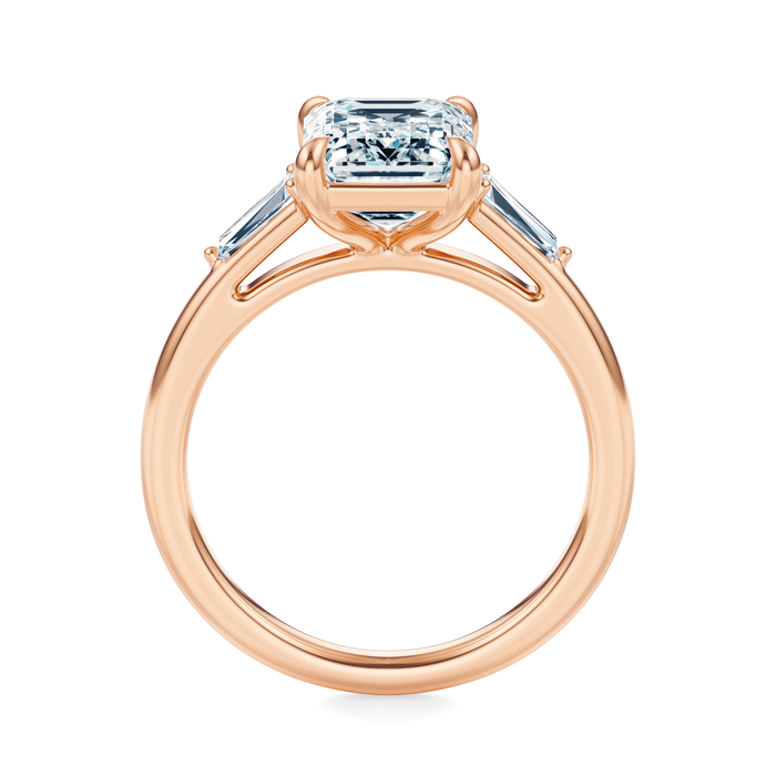 Vesey 3-Stone Engagement Ring Setting