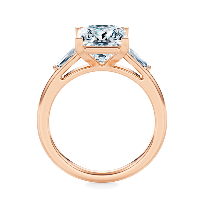 Vesey 3-Stone Engagement Ring Setting