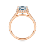 Essex Pavé Halo Engagement Ring Setting