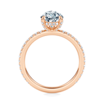 Baxter Full Pavé Engagement Ring Setting
