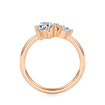 Petite Mulberry Engagement Ring Setting