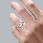 Perry Halo Engagement Ring Setting