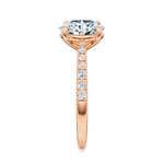Madison Pavé Engagement Ring Setting