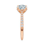 Madison Pavé Engagement Ring Setting