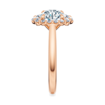 Perry Halo Engagement Ring Setting
