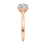 Madison Hidden Halo Engagement Ring Setting