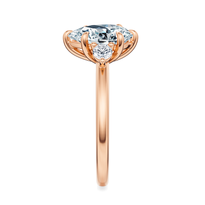 Petite Elizabeth Engagement Ring Setting
