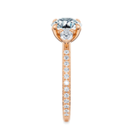 Petite Elizabeth Pavé Engagement Ring Setting