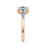 Vesey 3-Stone Engagement Ring Setting