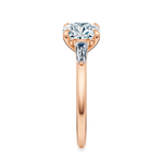Vesey 3-Stone Engagement Ring Setting