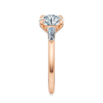 Vesey 3-Stone Engagement Ring Setting