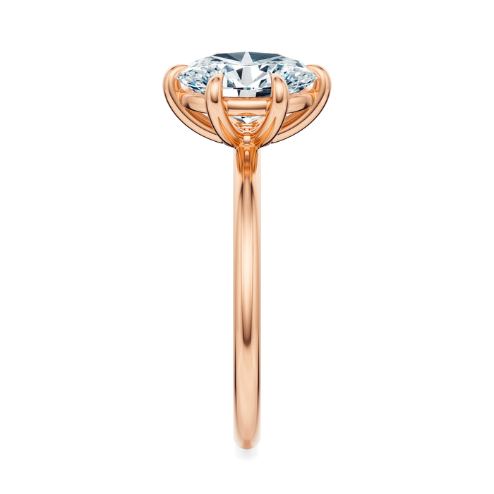 Baxter 6-Prong Solitaire Engagement Ring Setting