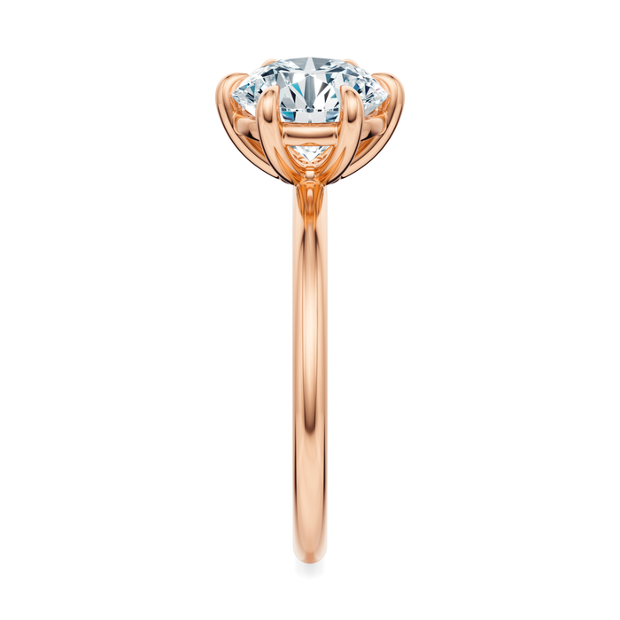 Baxter 6-Prong Solitaire Engagement Ring Setting