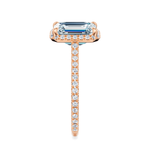 Essex Pavé Halo Engagement Ring Setting