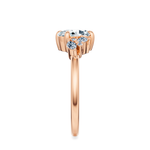 Petite Mulberry Engagement Ring Setting