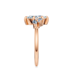 Petite Mulberry Engagement Ring Setting