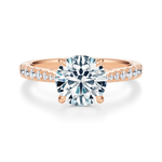 Madison Pavé Engagement Ring Setting