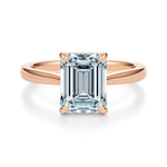 Madison Hidden Halo Engagement Ring Setting