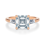 Vesey 3-Stone Engagement Ring Setting