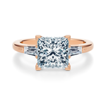 Vesey 3-Stone Engagement Ring Setting