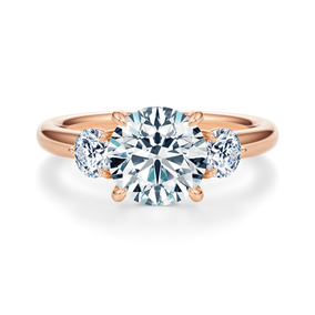 Elizabeth Three-Stone Diamond Engagement Ring Setting