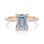 Baxter Full Pavé Engagement Ring Setting