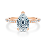 Baxter Full Pavé Engagement Ring Setting