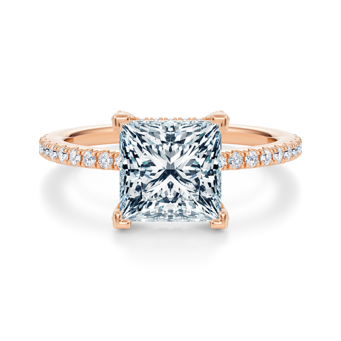 Baxter Full Pavé Engagement Ring Setting