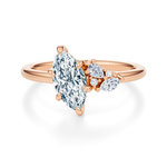 Petite Mulberry Engagement Ring Setting