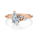 Petite Mulberry Engagement Ring Setting